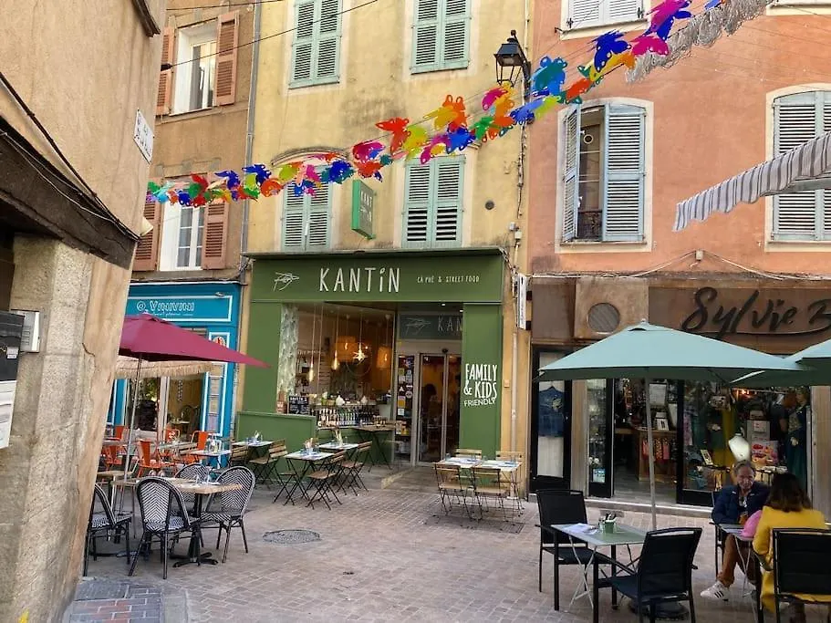 Akropole De Caroline, Central, Lumineux, Calme, Free Parking, Lift, 3 Beds Draguignan